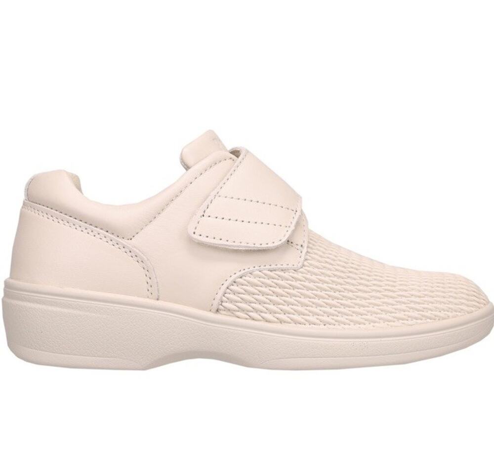 NEW Propet Olivia Ortholite Slip On Womens 10.5 M Bone Casual WPRX25